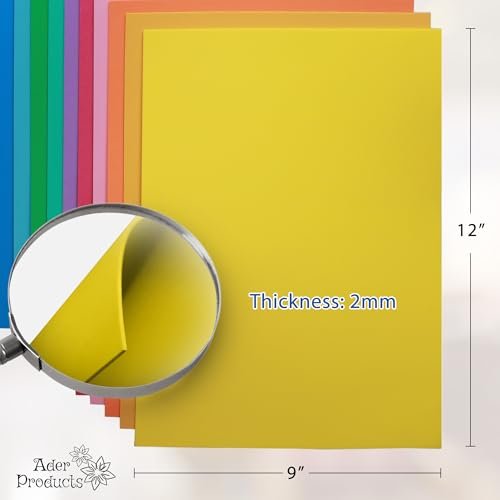 15 Colorful EVA Foam Sheets for Creative DIY Crafts