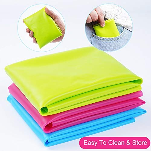 3 Pack Large Silicone Mats for Crafting & Molding