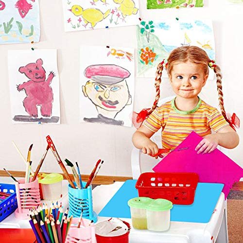 3 Pack Large Silicone Mats for Crafting & Molding