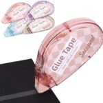 4 Pack Double-Sided Scrapbook Tape Roller – Mess-Free Adhesive