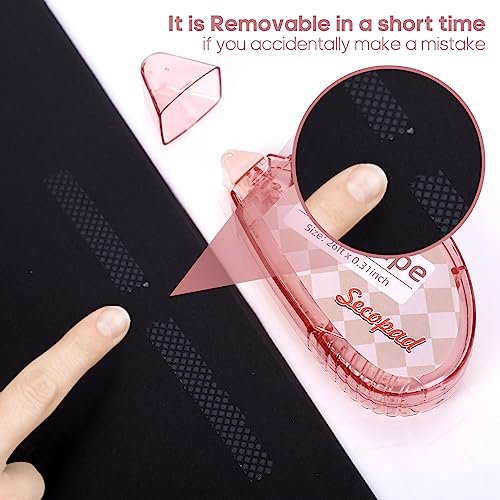 4 Pack Double-Sided Scrapbook Tape Roller – Mess-Free Adhesive