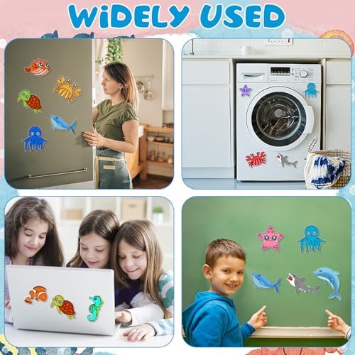 60 Ocean Animal Art Cards & Coloring Kit for Kids