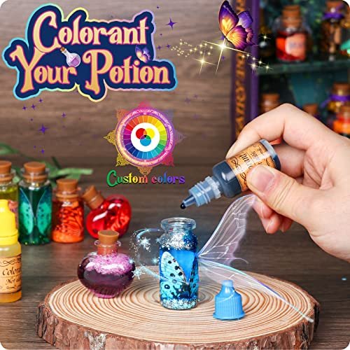Alritz Fairy Potions Kit: 20 Magical Bottles for Kids