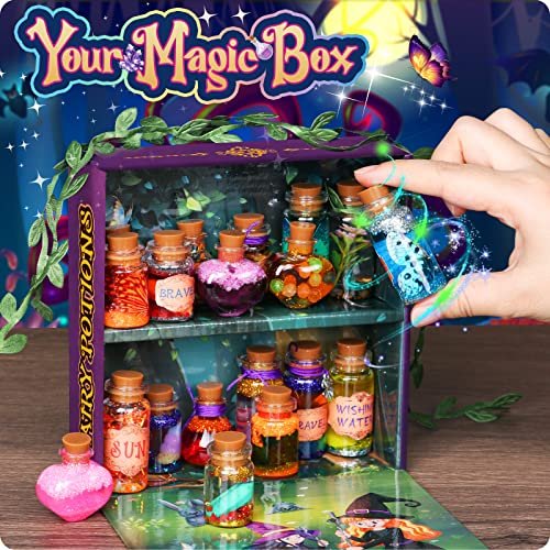 Alritz Fairy Potions Kit: 20 Magical Bottles for Kids