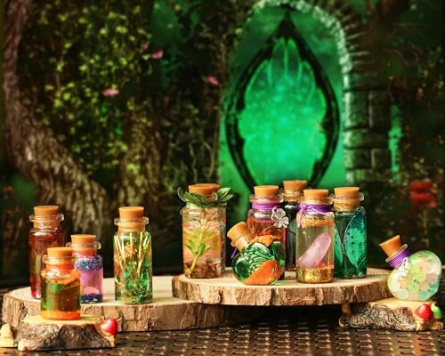 Alritz Fairy Potions Kit: 20 Magical Bottles for Kids