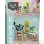Craft Crush Faux Plant Sand Art Kit for Home Decor