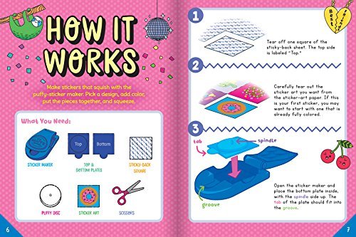 Create & Color: Klutz Make Your Own Puffy Stickers!