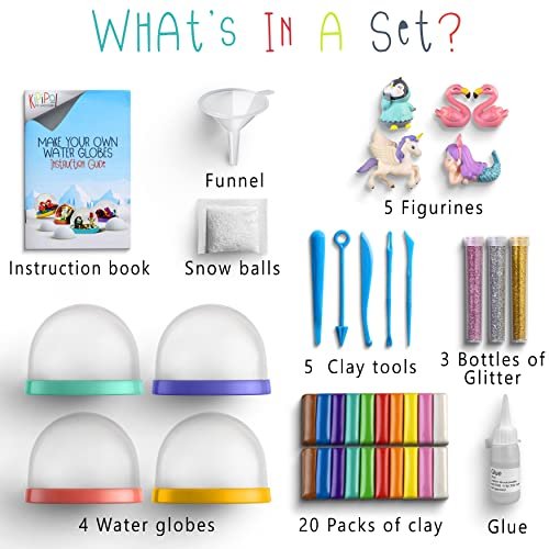 Create Magical Snow Globes: DIY Kit for Kids
