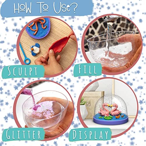 Create Magical Snow Globes: DIY Kit for Kids