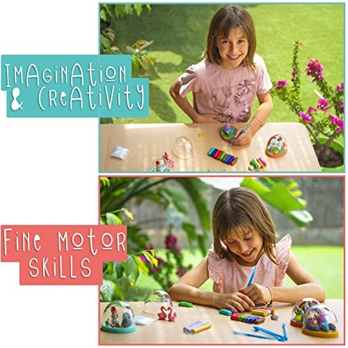 Create Magical Snow Globes: DIY Kit for Kids