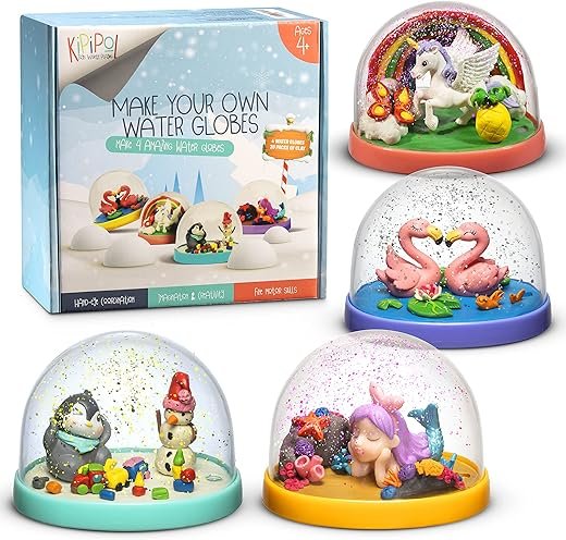 Create Magical Snow Globes: DIY Kit for Kids