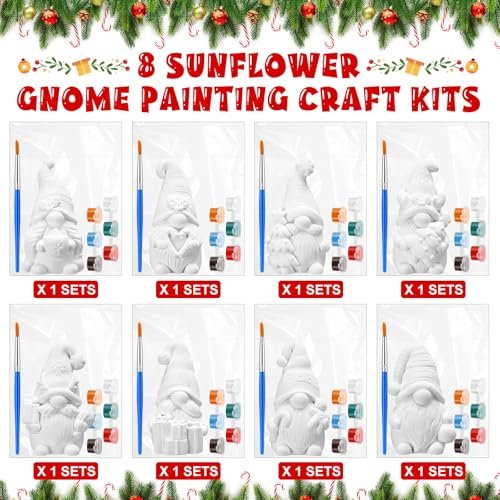 Create Your Own Christmas Gnome: DIY Ceramic Kit