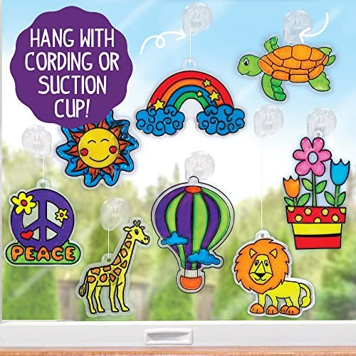 Create Your Own Colorful Window Art Kit for Kids!