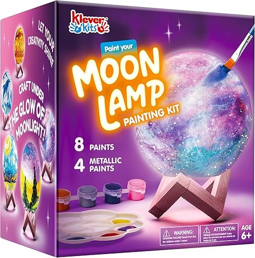 Create Your Own Moon Lamp: DIY Craft Kit for Kids