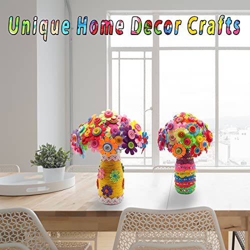 DIY Flower Bouquet Kit for Girls Ages 6-10