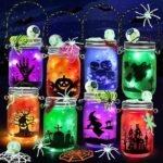 Letapapa Halloween Mason Jar Craft Kit for Kids