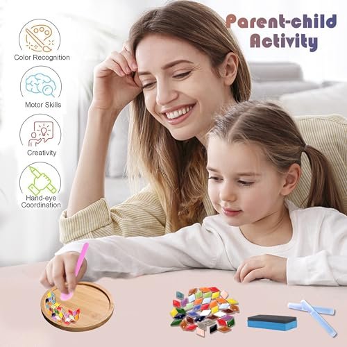 Nuyoach DIY Mosaic Tile Kits: Craft & Create Joy!