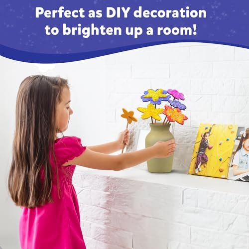 Skillmatics Mess-Free Flower Bouquet Craft Kit for Kids