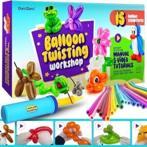 Ultimate Balloon Animal Twisting Kit for Creative Kids!